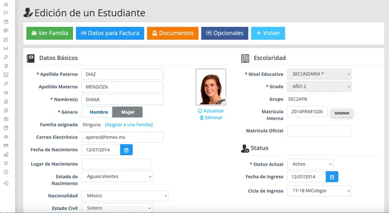 Mi Colegio Web