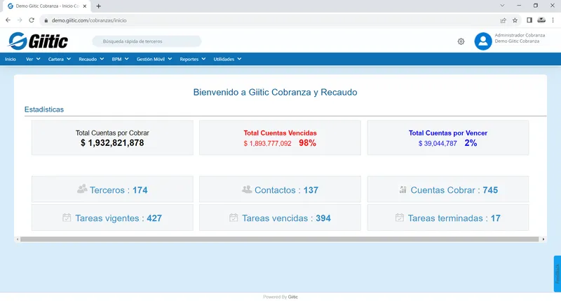 Giitic Cobranzas