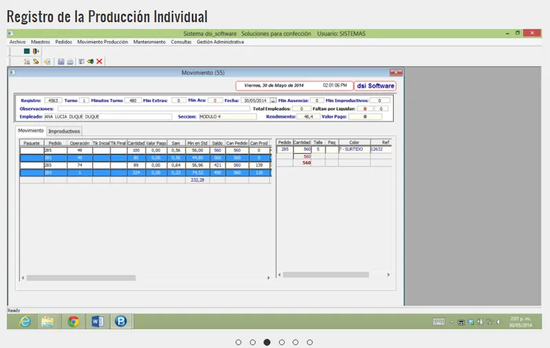 DSI Control de Piso